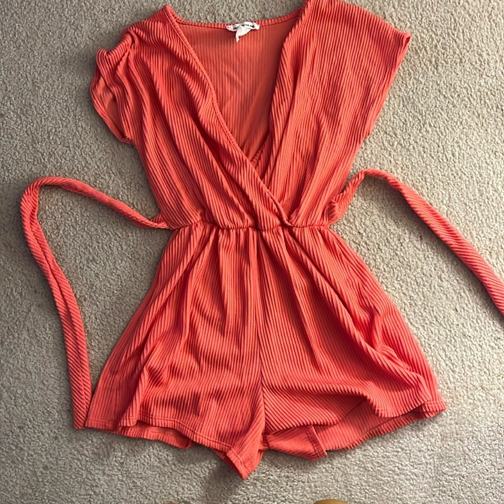 Orange romper